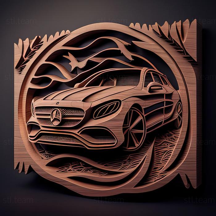 3D model Mercedes Benz C257 (STL)